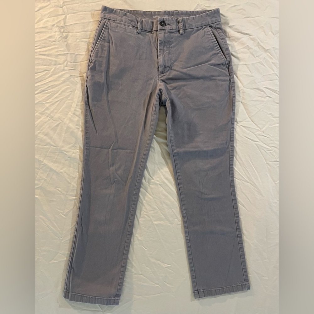 Old Navy Ultimate Straight Pants in Gray